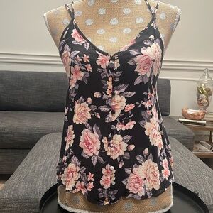 Floral Strappy Top
